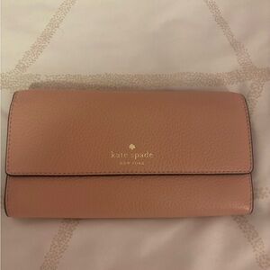 Kate Spade Blush Leather Wallet